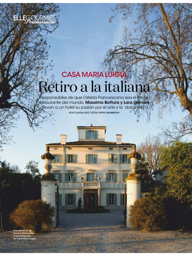 Elle EspañaCasa Maria Luigia, retiro a la italiana